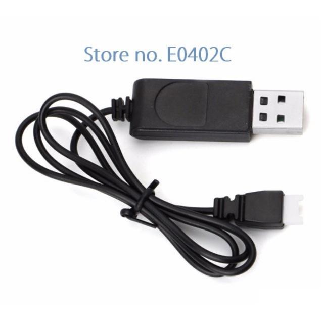 Batre USB Charger dron 3.7V 1S LOSI Syma X5 X5C Hubsan H107L H107C HX750 charger drone HJ14W RC TXD 