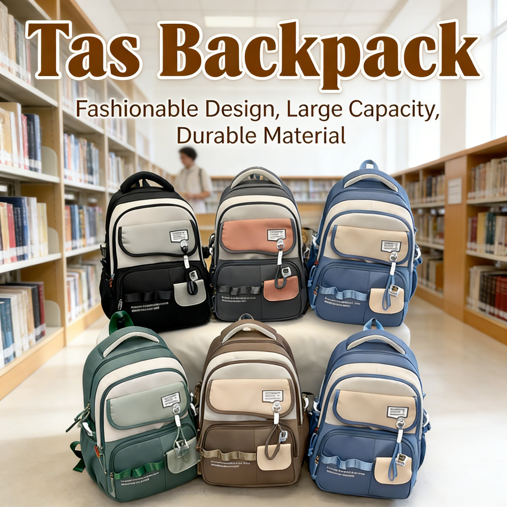 Perempuan Tas Wanita Anak Ransel Sekolah Tas Besar SMP Tas SD Wanita SMA Fashion