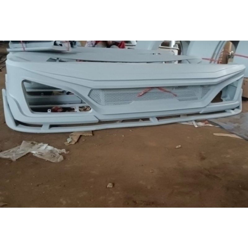 Bemper Truk Canter Jetbus3 Hidrolik Cat Dasar