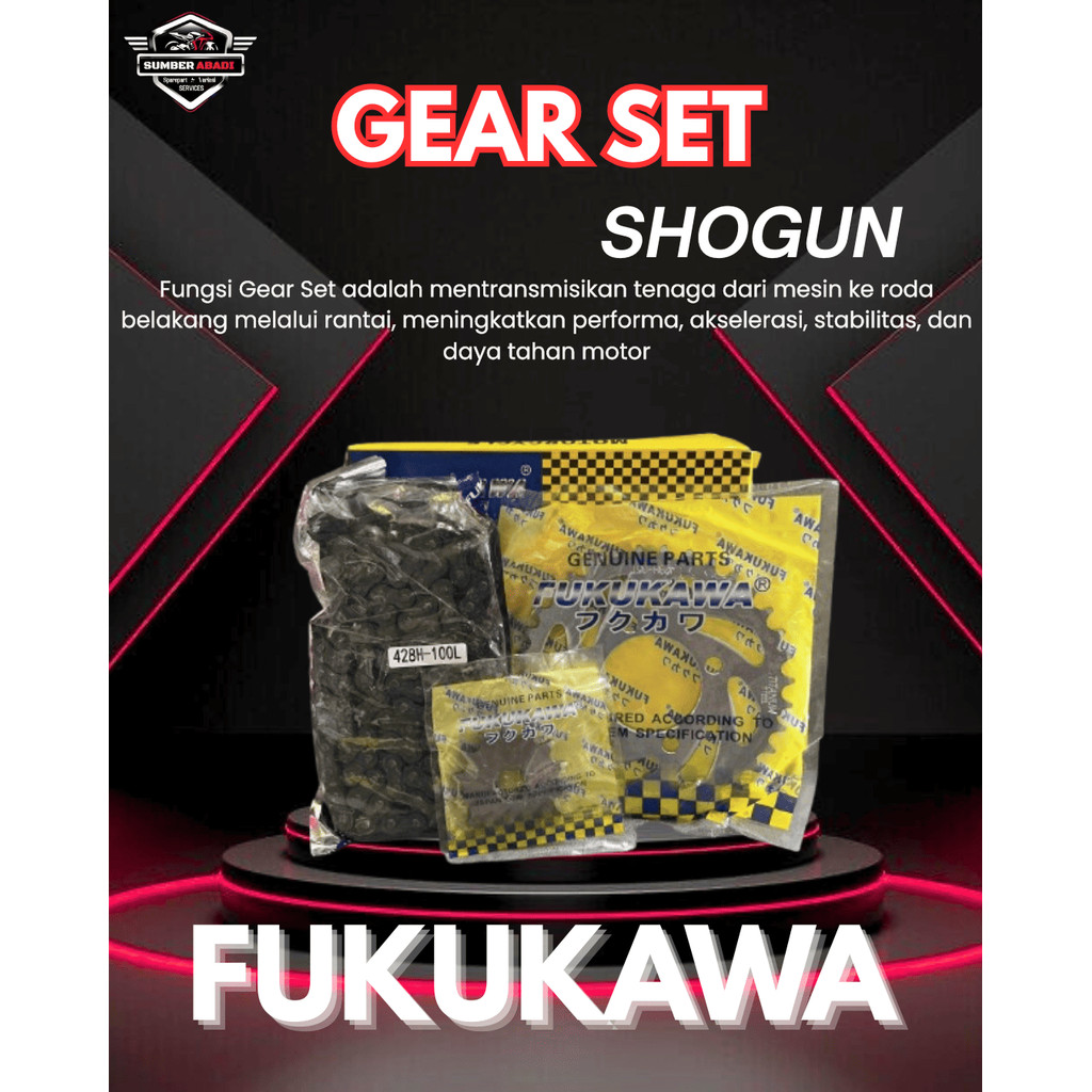 Fukukawa Gear Set Shogun