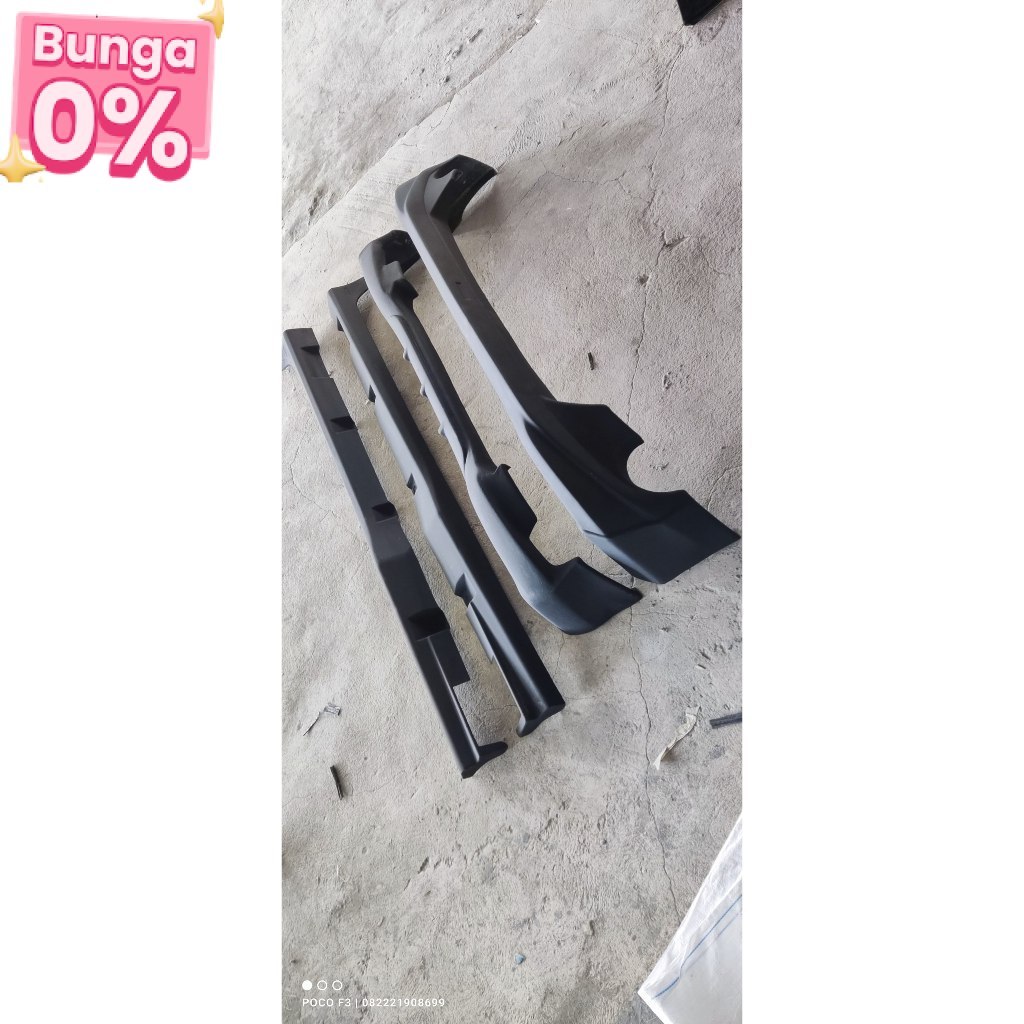 bumper BODYKIT TOYOTA NEW AGYA 2017 2018 2019 bumper NEW AGYA TRD GRADE-A