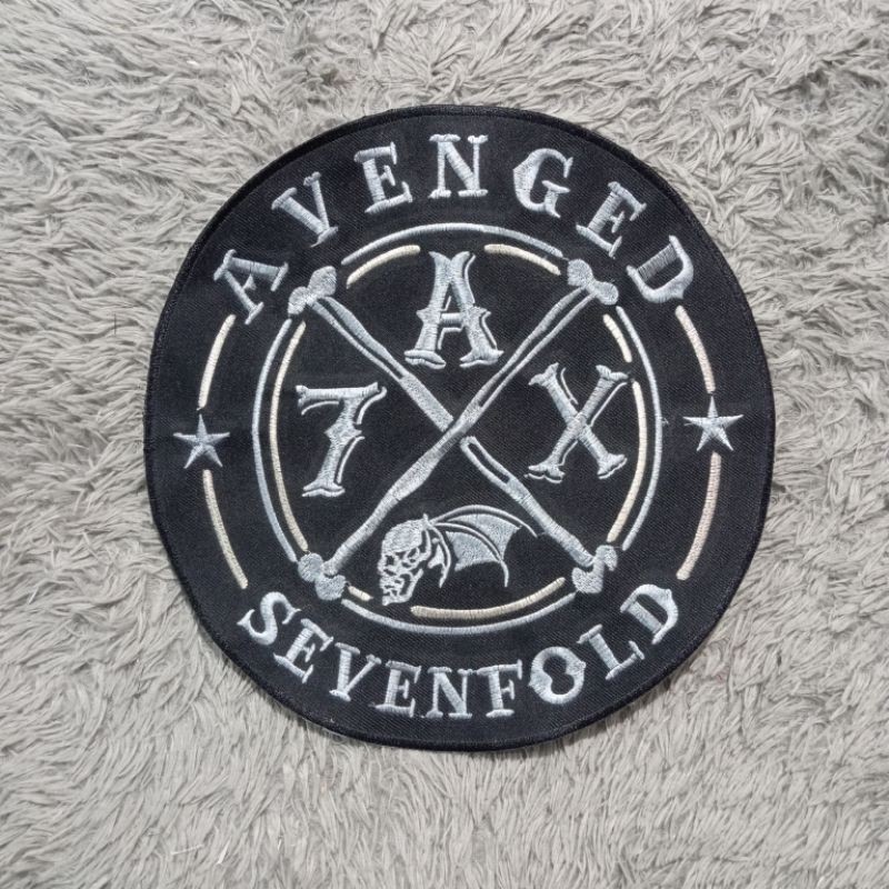 BACKPATCH BORDIR,LOGO UKURAN BESAR, LOGO BORDIR KOMPUTER