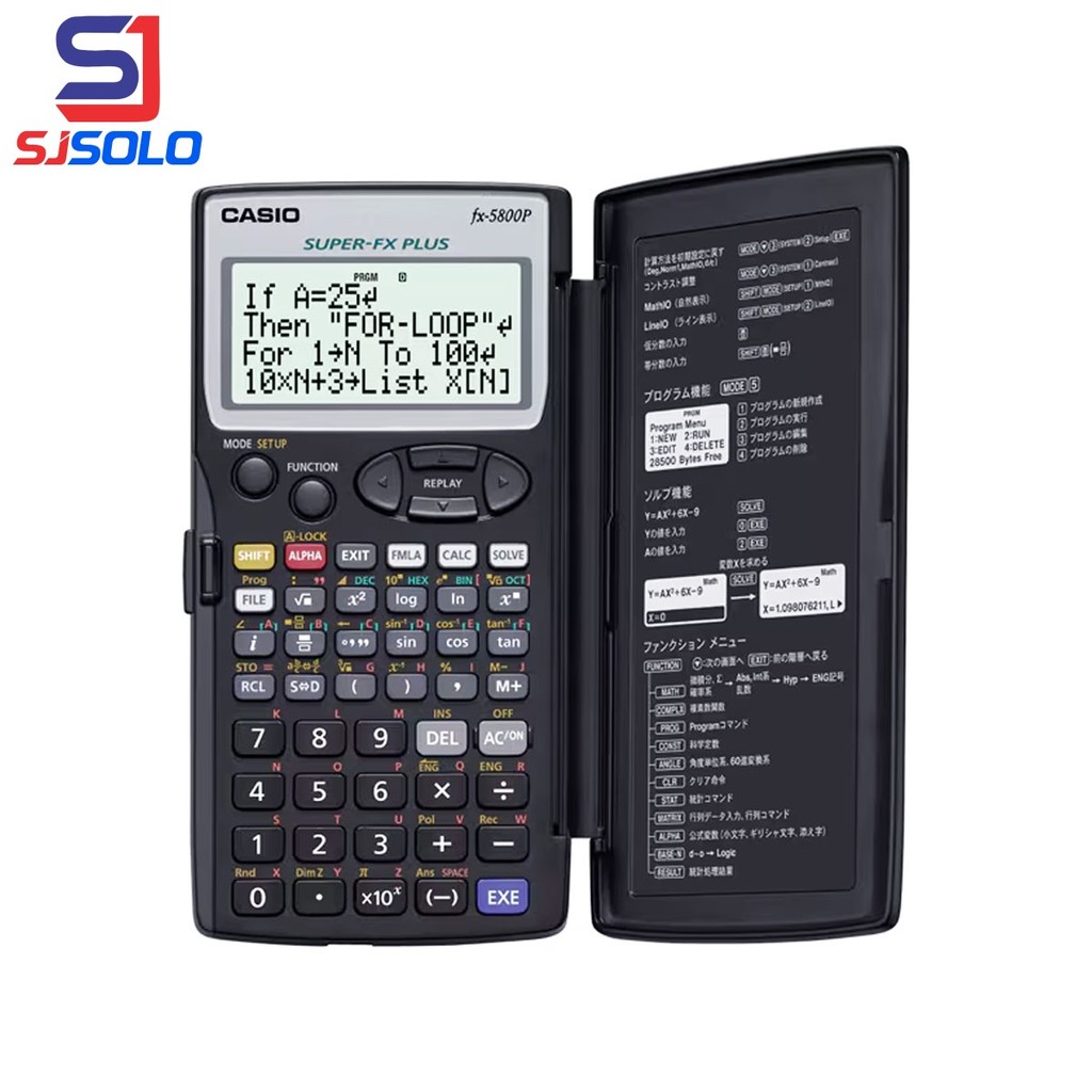 Kalkulator Casio FX-5800 P Scientific Calculator FX-5800P Original