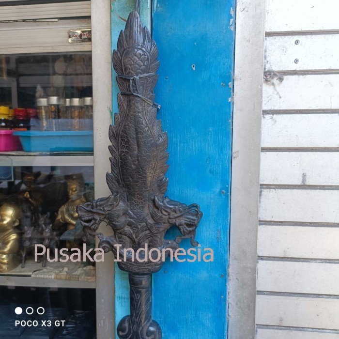 keris naga kembar kuningan full wingit sepuuh majapahit milik raden wi bisa dibandingkan dgn toko yg