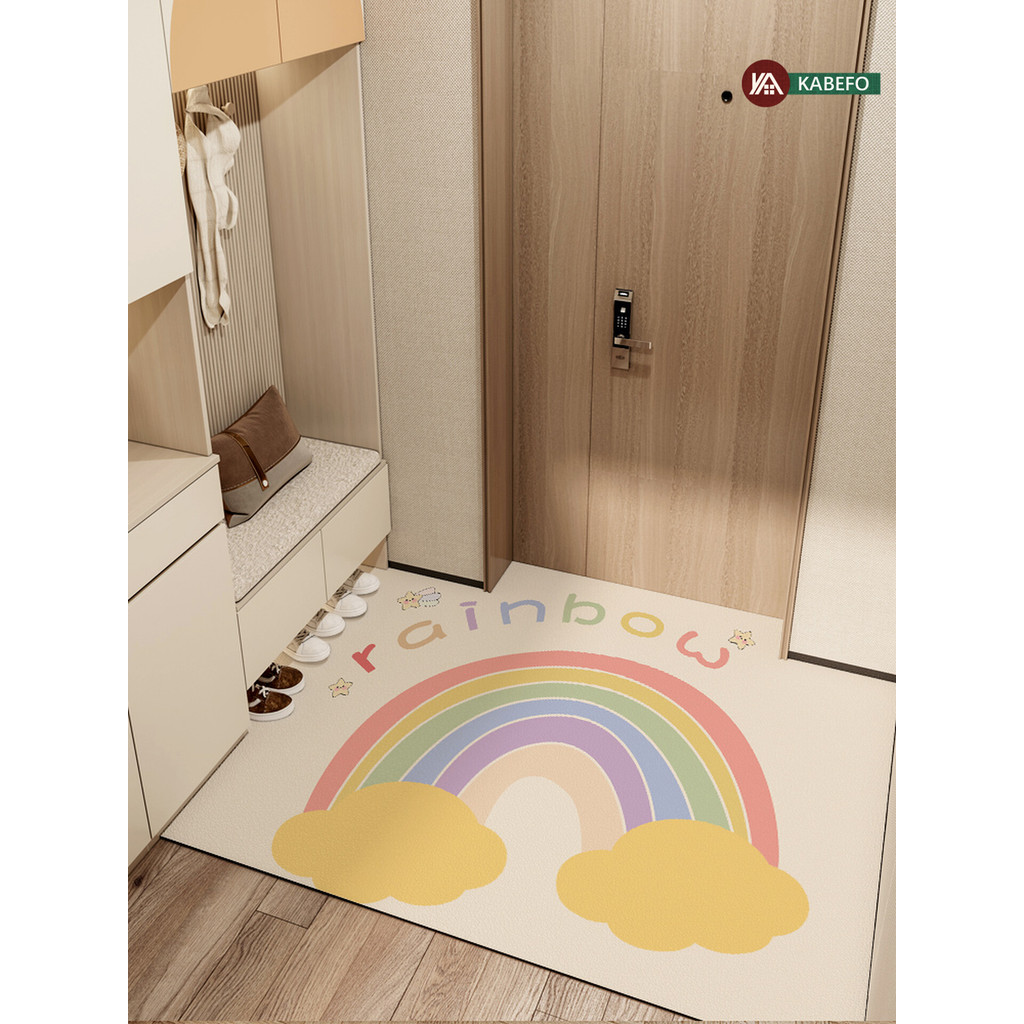 Keset Pintu Depan Keset Kaki Outdoor Mat Premium Tebal Anti Slip & Cantik Keset Pintu Anti Slip Kese