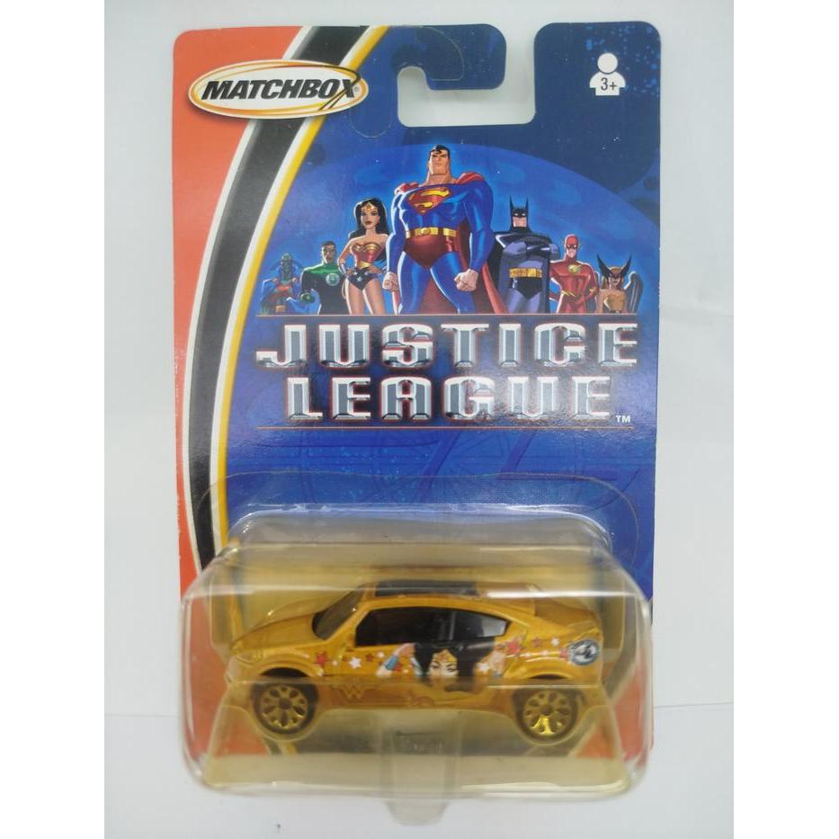 MBX MATCH BOX VINTAGE SPECIAL EDITION JUSTICE LEAGUE - PONTIAC PIRANHA WONDER WOMAN  VERY RARE