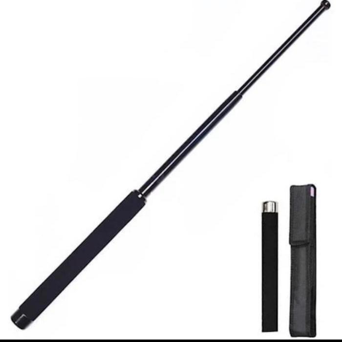 KlikSport BATON STIK POLICE HITAM / PENTUNGAN STIK WARNA HITAM / TONGKAT STIK POLISI / BATON TONGKAT