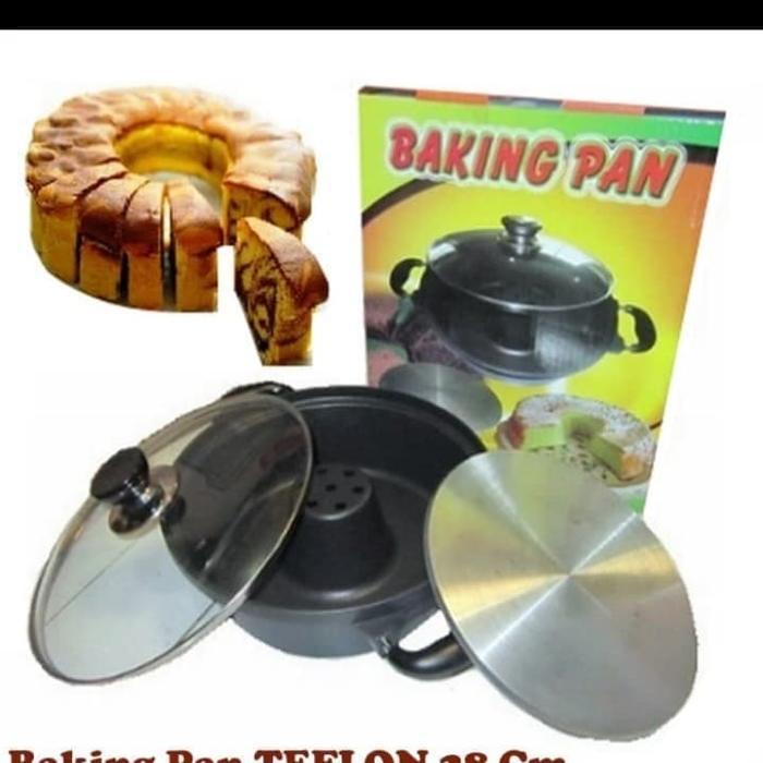 Baking Pan Teflon / Bolu Cake / Cetakan Kue