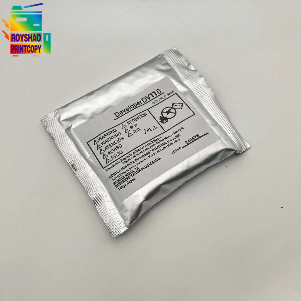 200gbag DV110 Developer Powder For Konica Minolta Bizhub 181 EP105 162 162 210 7521 211 163 183 7516