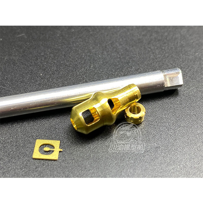 135 Scale Metal Barrel Muzzle Brake Set for Amusing Hobby 35A033 Elephant Elefant Schwerer Jagdpanze