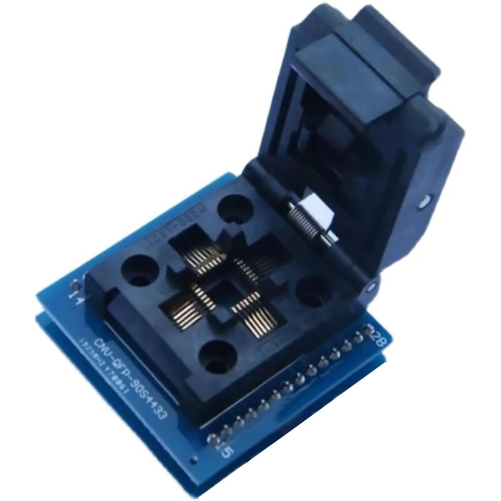 Top Quality adapter TQFP32 QFP32 LQFP32 to P28 adapter socket support ATMEGA8 series TQFP32 QFP32 LQ