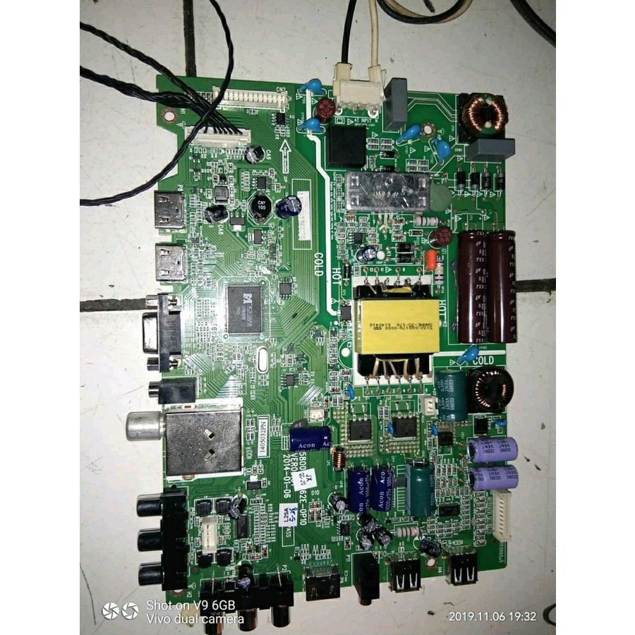 32E39 - Mb - Mainboard - Motherboard - Micom - Modul - Mobo - Mesin Tv LED Coocaa 32E39