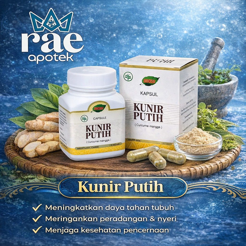 JAMU IBOE - KUNIR PUTIH BOTOL
