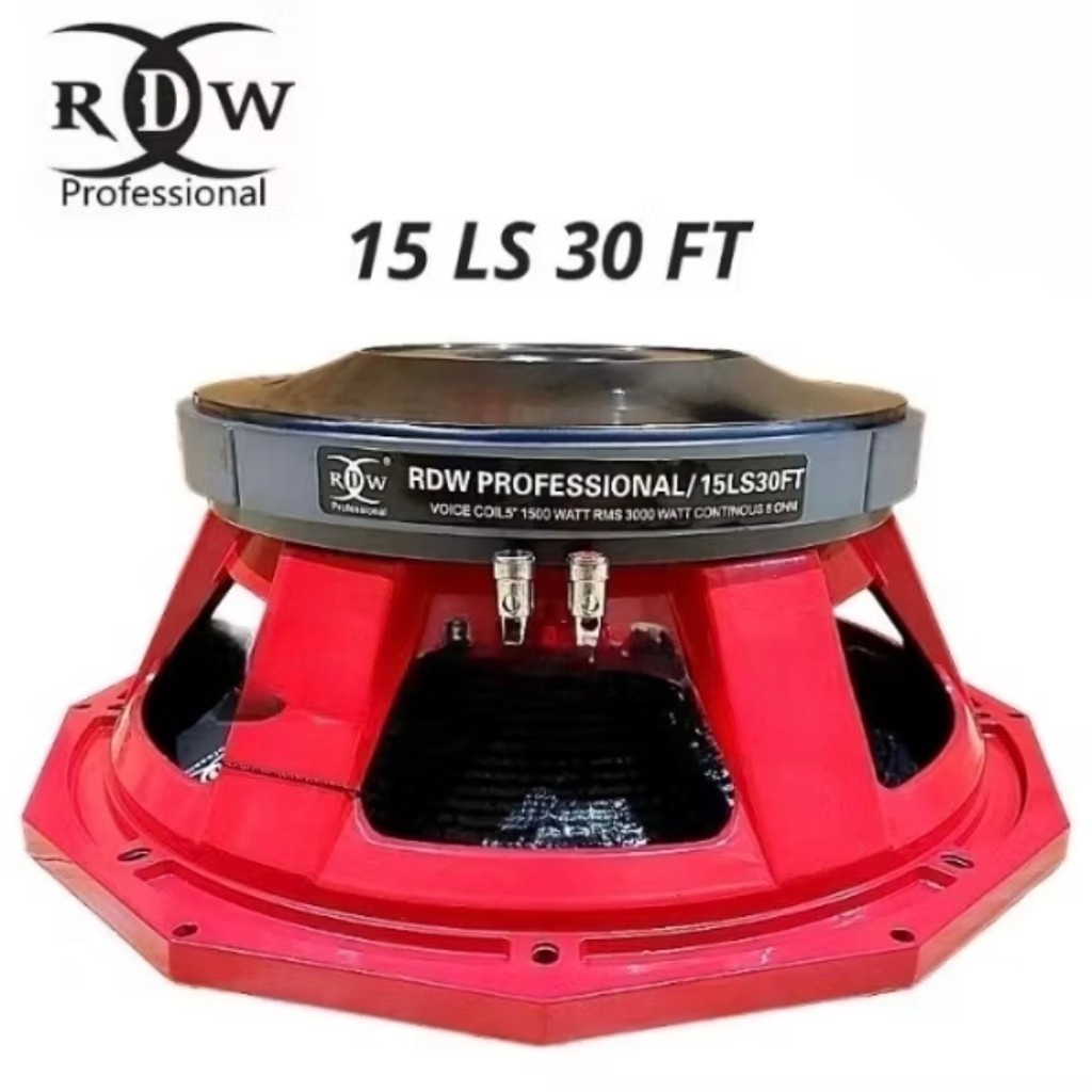 Speaker RDW 15inch 15LS30FT Voice Coil 5 inch Original RDW
