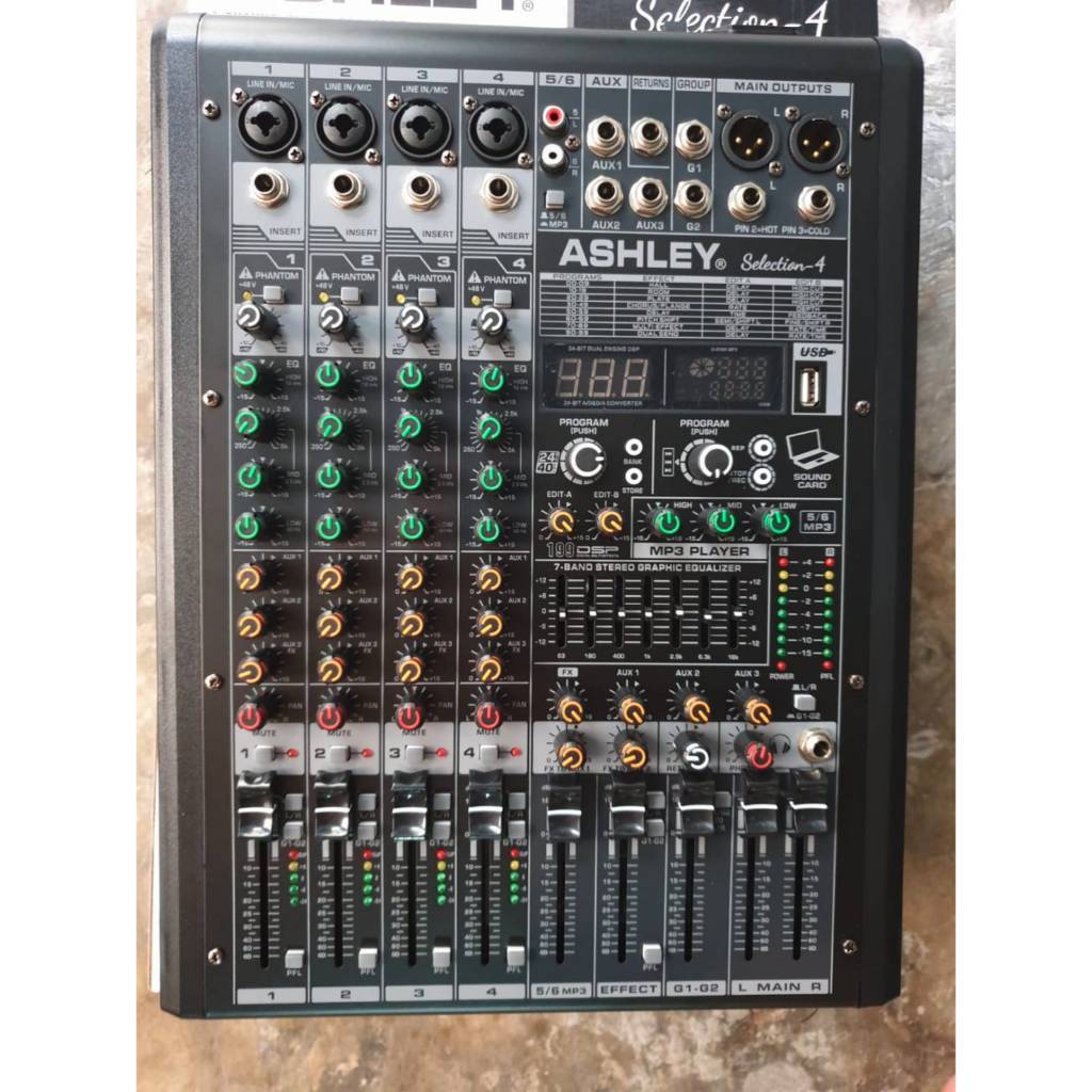 mixer ashley selection 4 selection4 selection original 4channel ashley