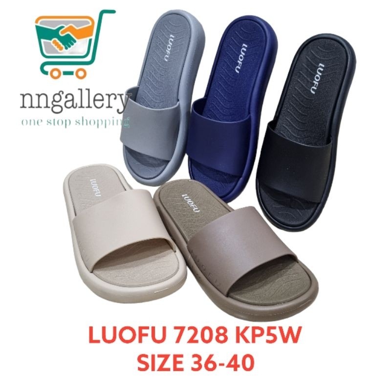 LUOFU ORIGINAL 7208 KP5W SANDAL SELOP WANITA/SENDAL KOKOP CEWEK Luofu