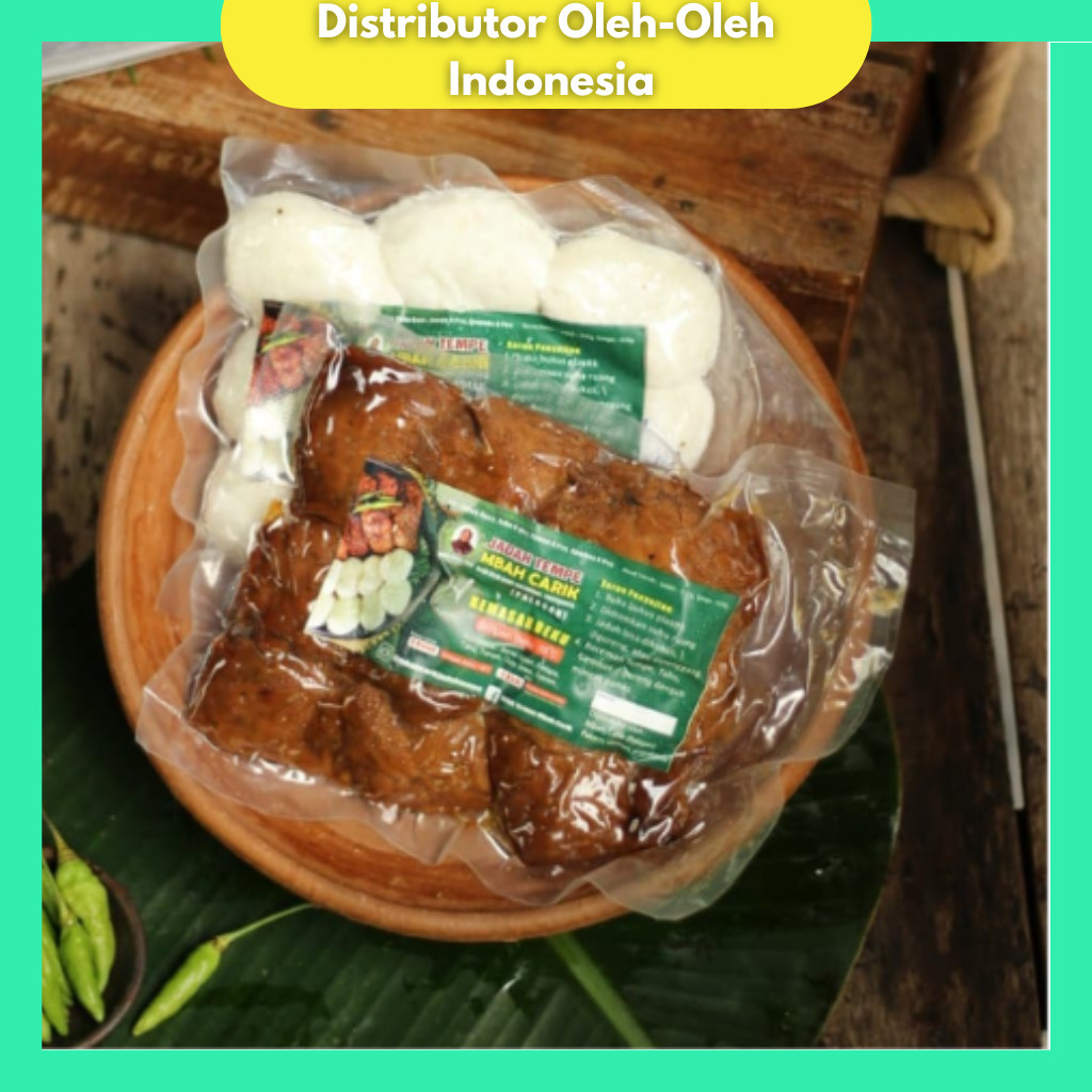 Jadah Tempe Bacem Mbah Carik Special Frozen Vacuum