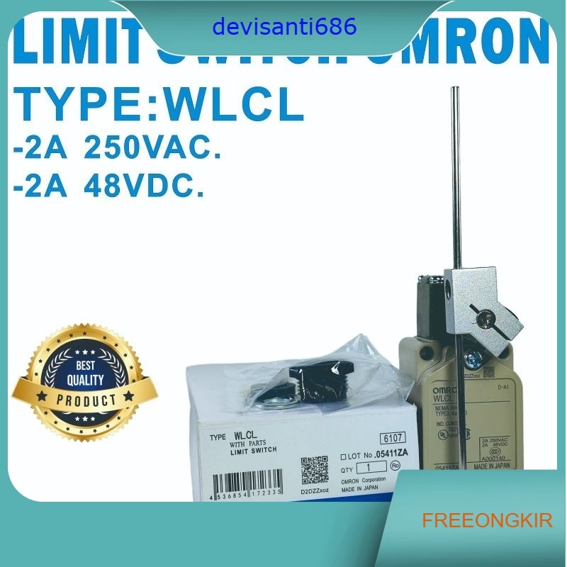 LIMIT SWITCH OMRON WLCL