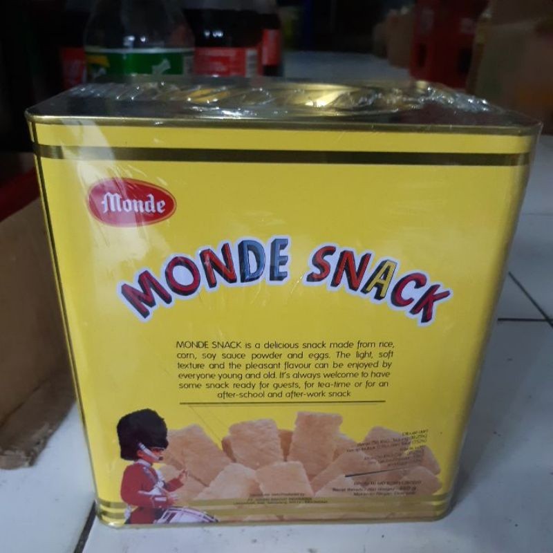 pondsmoney (ED November 2026) Monde Serena Snack Gold kaleng 450gram best seller