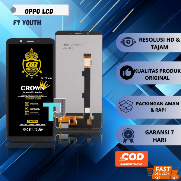 LCD OPPO F7 YOUTH / TOUCHSCREEN OPPO F7 YOUTH / REALME 1 ORIGINAL FULLSET COMPLETE