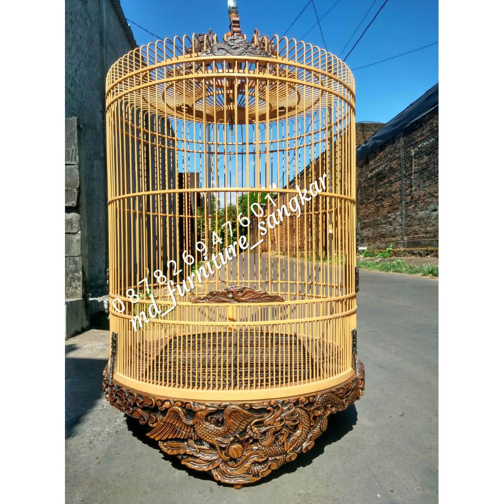 sangkar murai batu, sangkar murai ukir, sangkar burung murai, kandang murai ukir jati, sangkar murai