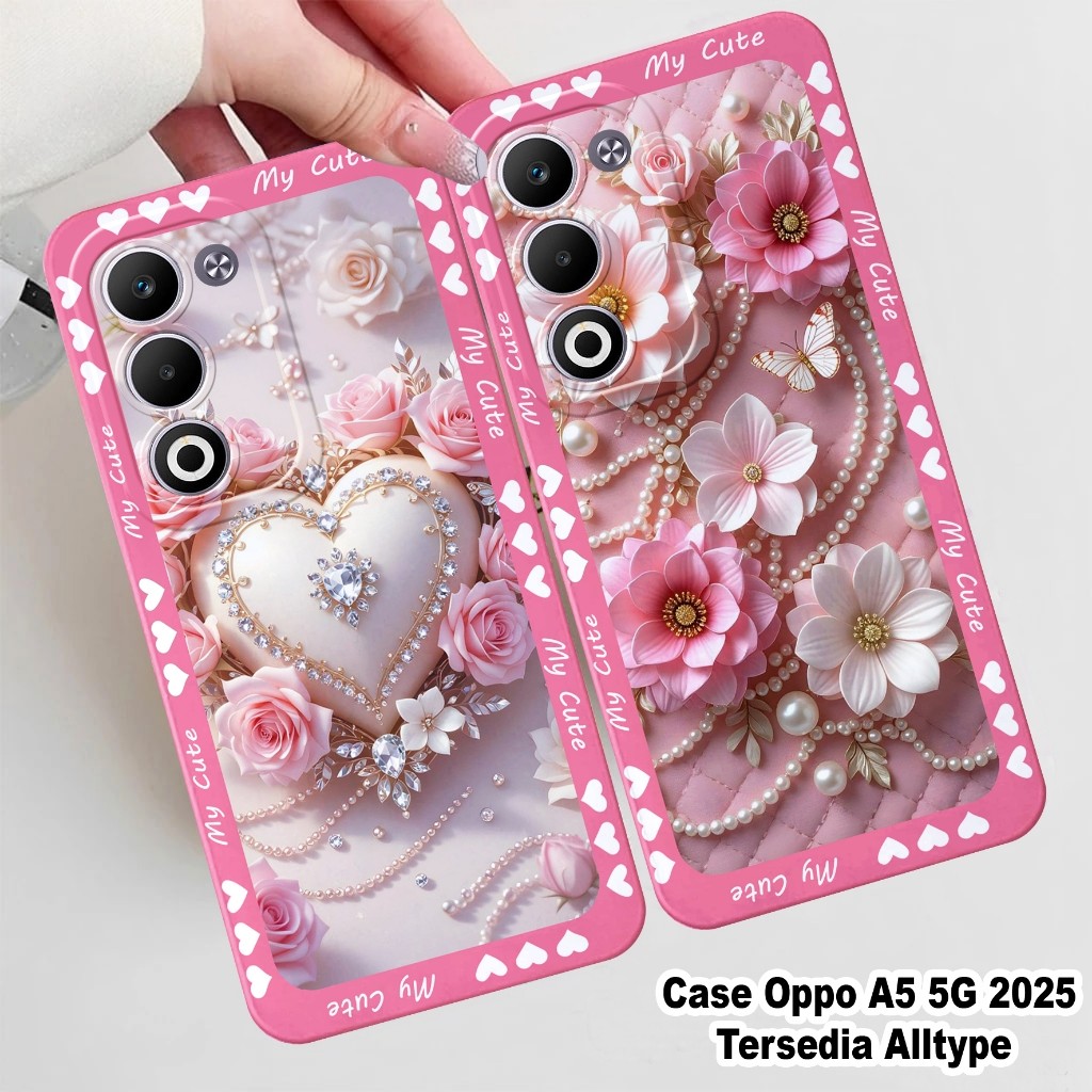 RY282 Softcase OPPO A5 2025 Casing OPPO A5 5G 2025 - Case Oppo A5 A5x A5i A5 Pro A3X A38 A18 A60