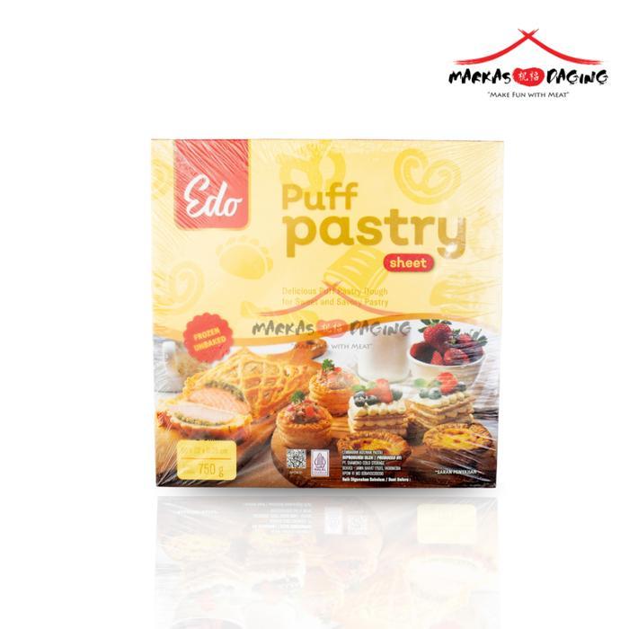 Puff Pastry Sheet | Lembaran Pastry Beku Siap Pakai - Markasdaging