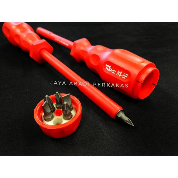 OBENG INSULATE 6 IN 1 TLT ERGO HS-6F