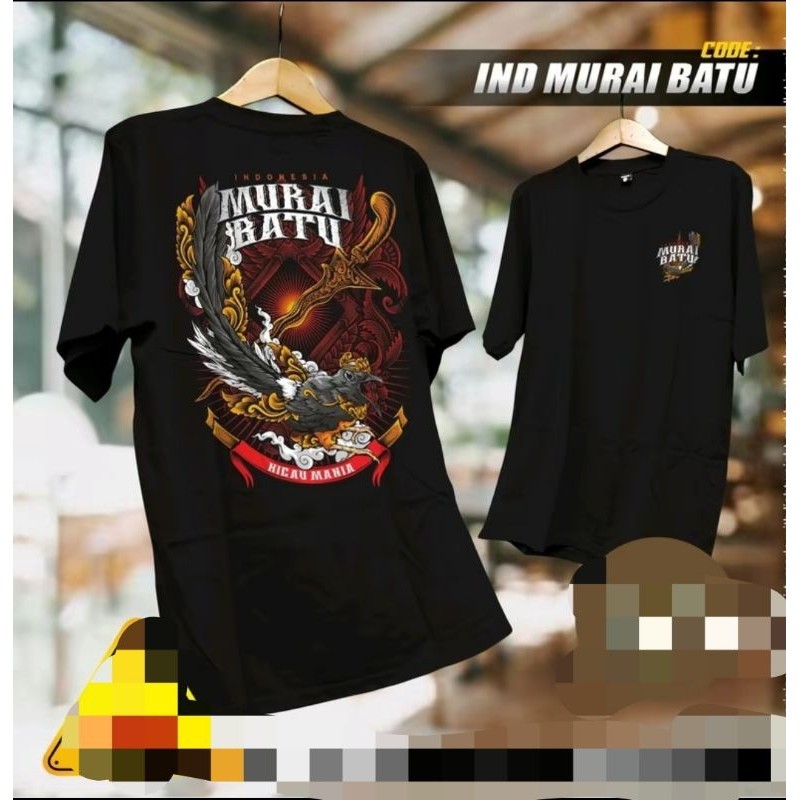 Kaos Murai Batu Kicau Mania Indonesia Sablon DTF