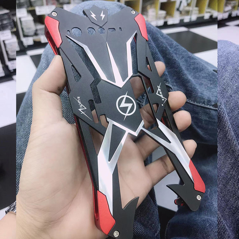 Powerful Shockproof Metal Armor Case For Asus Rog Phone 9 Pro,8 Pro,7 Ultimate / Rog 6 / ROG 5 Alumi