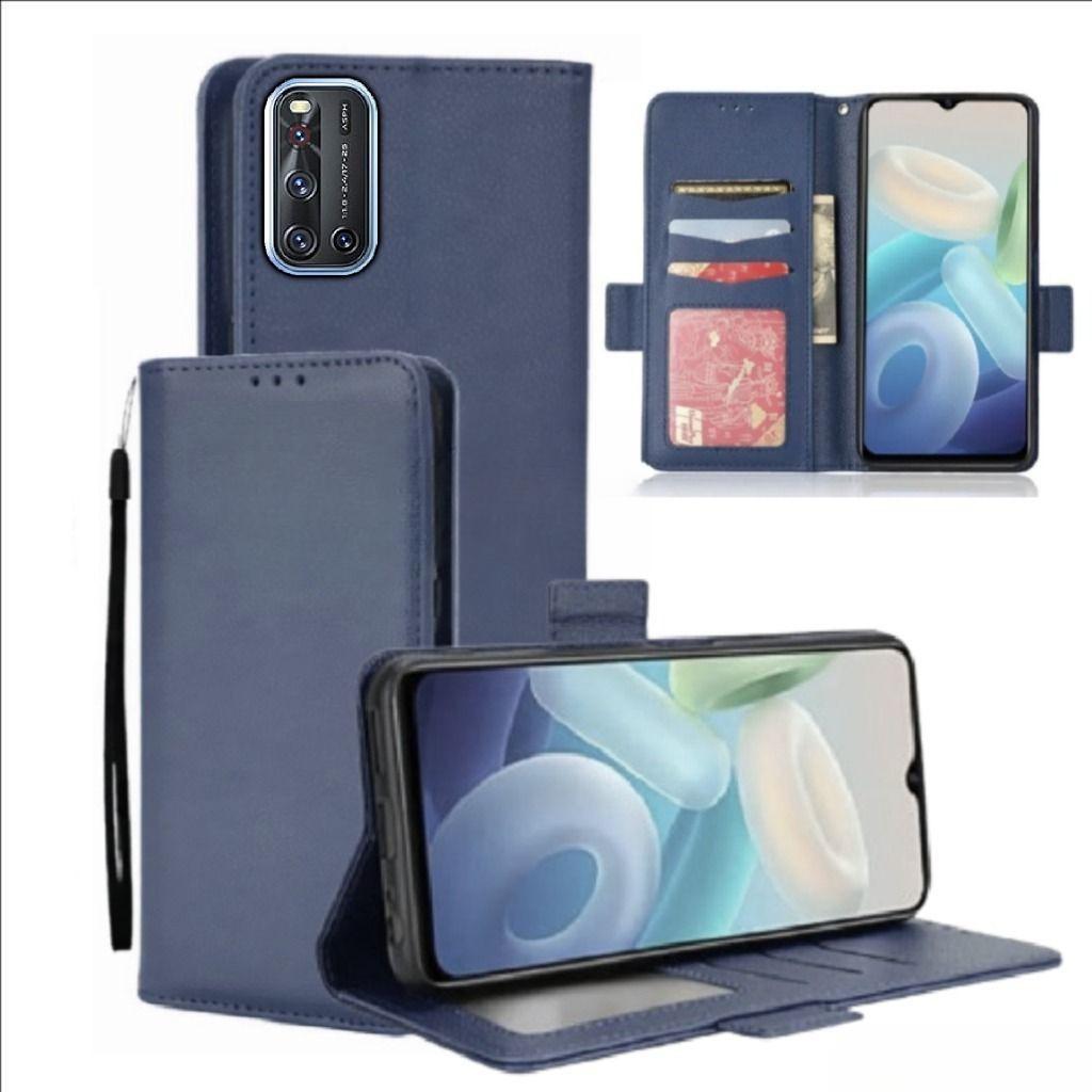 Case Dompet Hp Untuk Vivo V19 Case Dompet Casing Hp Flip Kulit Case Wallet Leather Cover