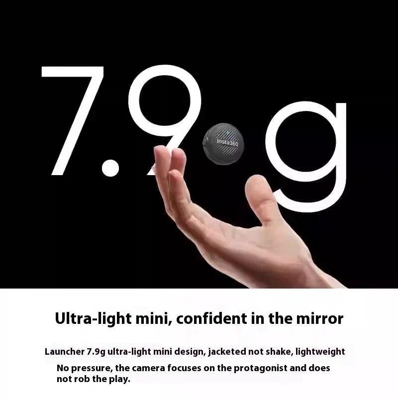 Insta360 Mic Air Mini 7.9g 48kHz Magnetic Transmitter Audio Microphone for Insta 360 Go Ultra X5 X4 
