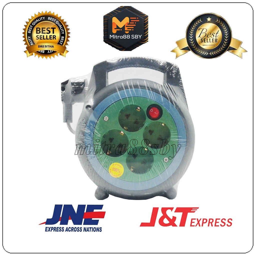 bagStoreOfc -  Kabel Roll 15m Colokan   Rol Kabel  15M plus