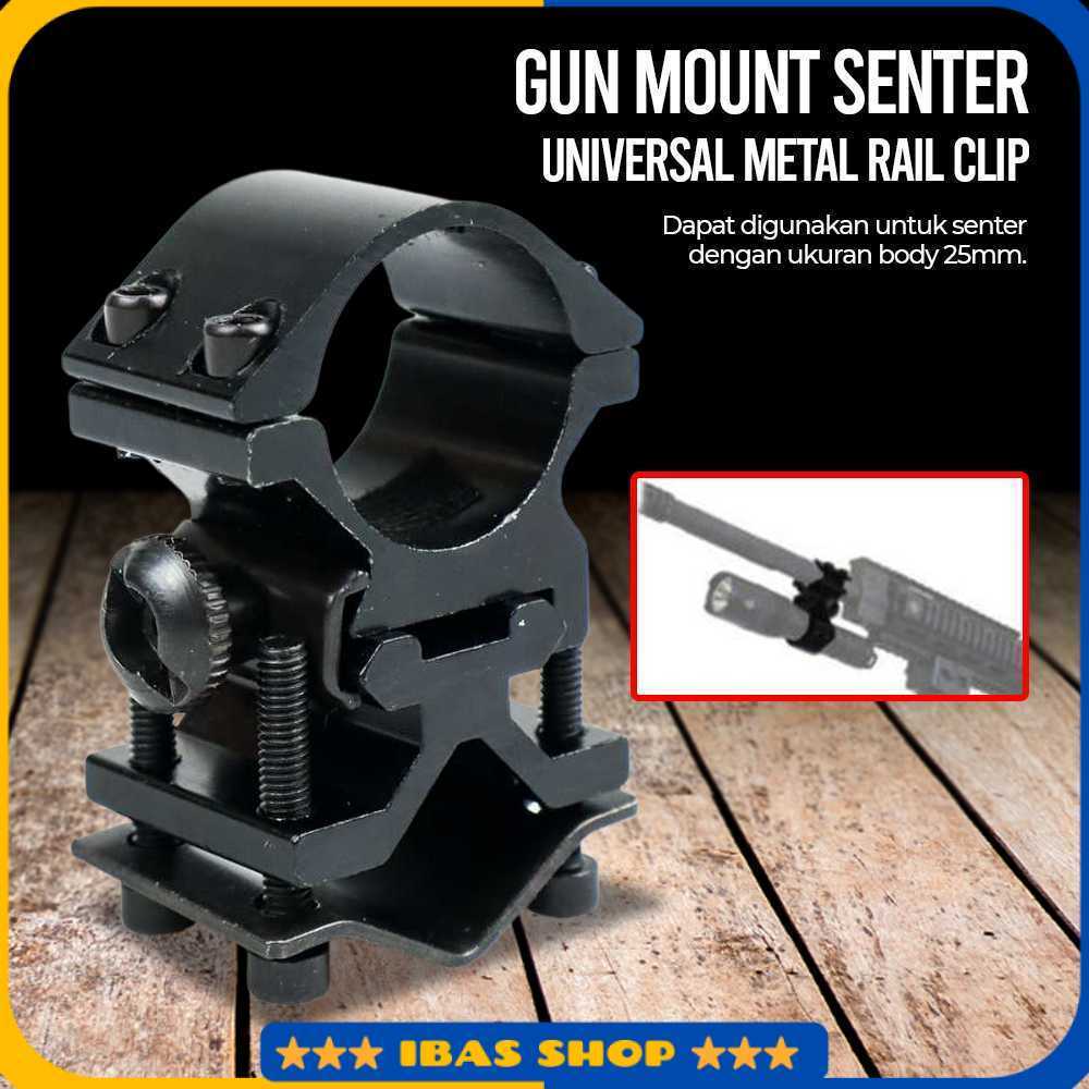 Mount Senter Universal Metal Rail Clip - LH99