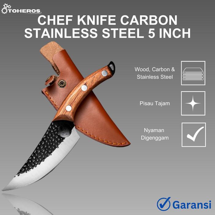 Pisau Daging Mini Stainless Pisau Hunting Berburu - Boning Hole