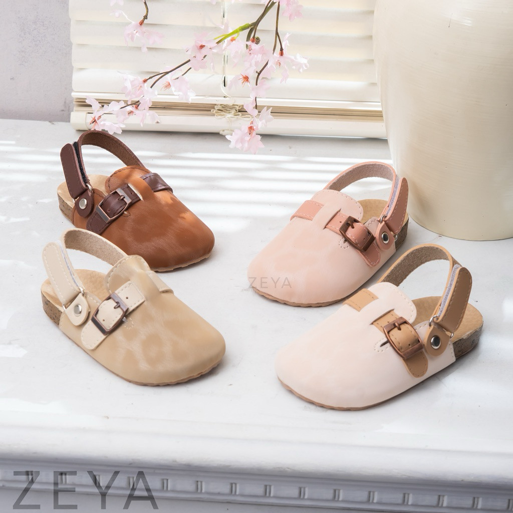 Zeya Sepatu Sandal Anak Bustong Clogs Laki Laki Perempuan Anti Slip Usia 1 Tahun Hingga 7 Tahun Bost