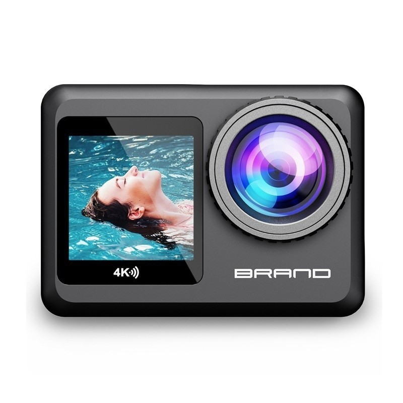 Sports gital Camera, Cycling Eis, AntiShake DualColor Screen, 4k High Definition, 64Megapixel Waterp