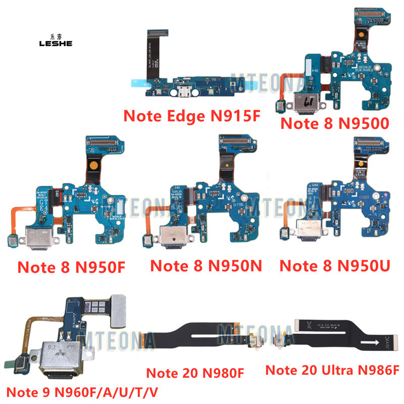 For Samsung Galaxy Note Edge N915F Note 8 9 Note 20 Ultra N986F USB arger Port Jack Dock Connector a