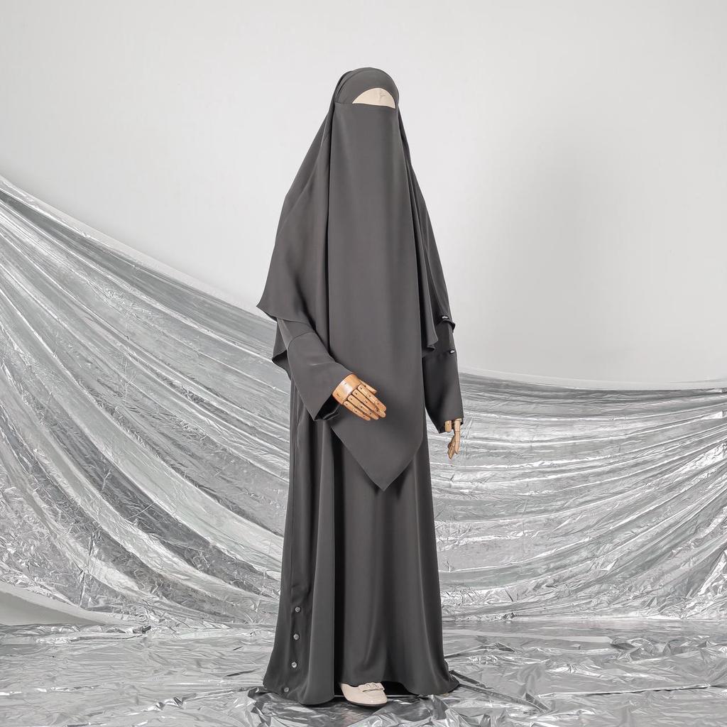 DEFECT Triangle Acacia Set Abaya dan FK Triangle