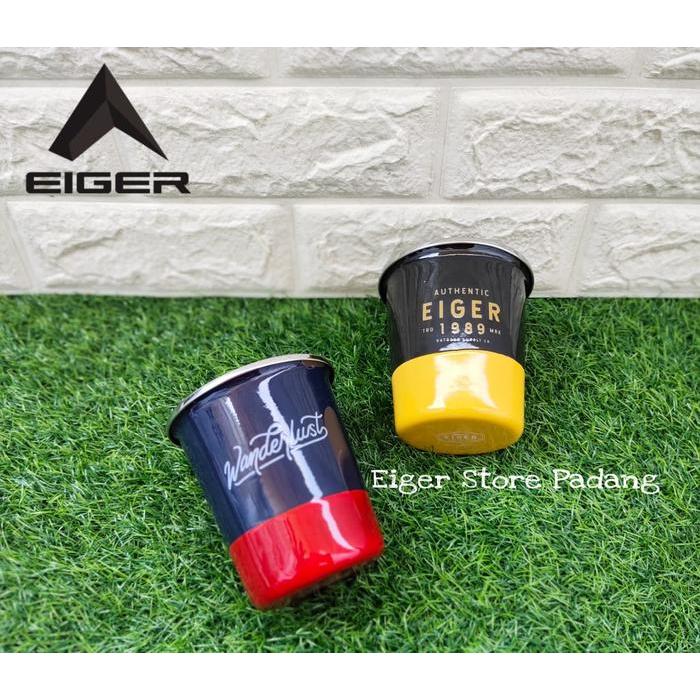 Mug wanderlust eiger 4896 navy blk - Hitam