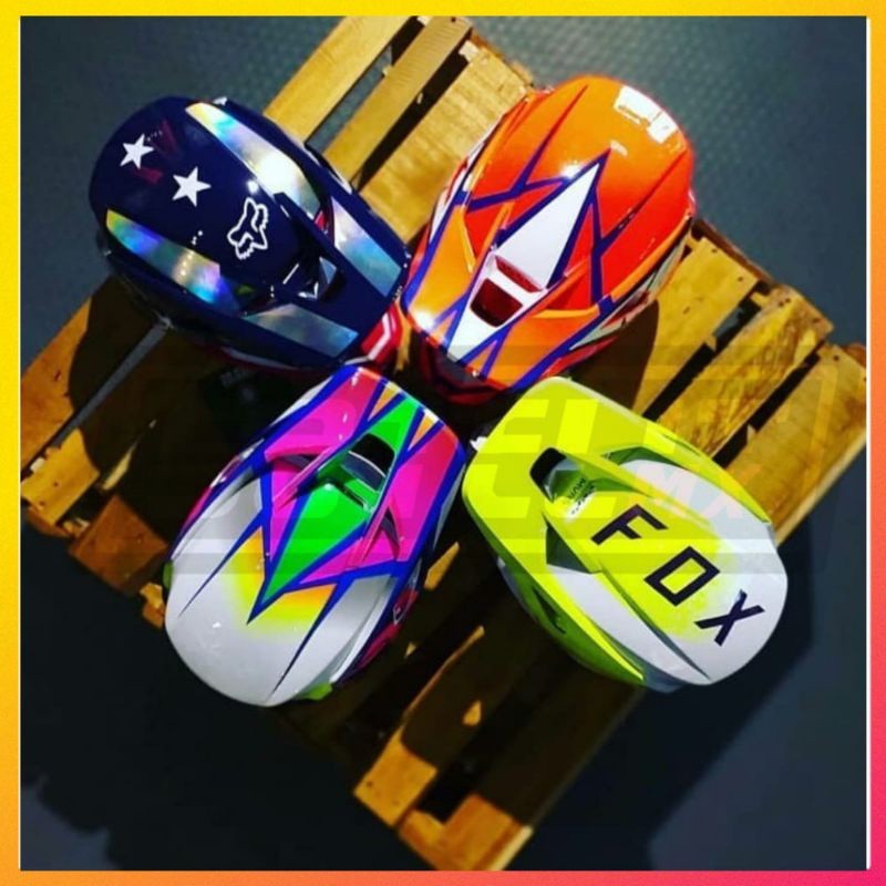 HELM FOX V3 MVRS . HELM CROSS FOX.HELM FOX V4 . HELM MTB FOX