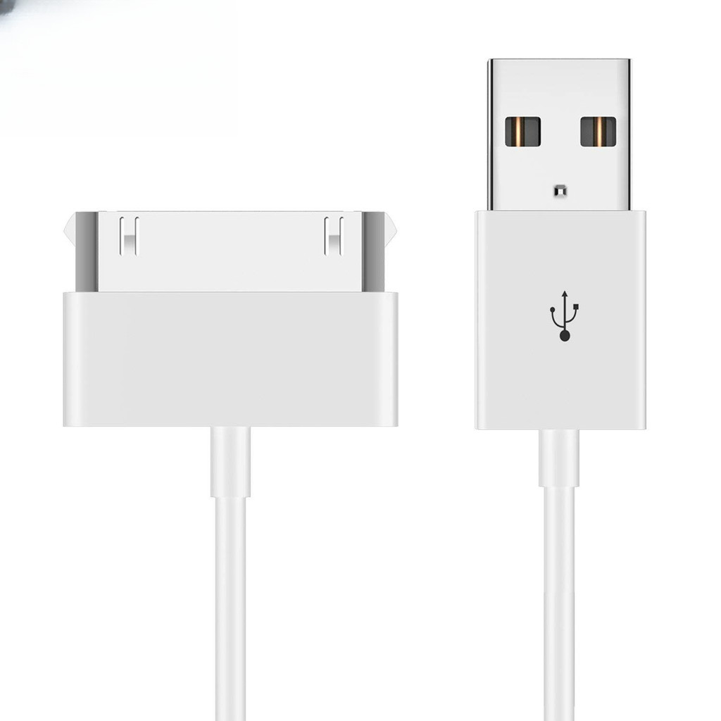 1PCS 32 Feet 1M White Color USB Sync and Charging Cable for Apple IPhone 44s, IPhone 3G3GS, IPad 123