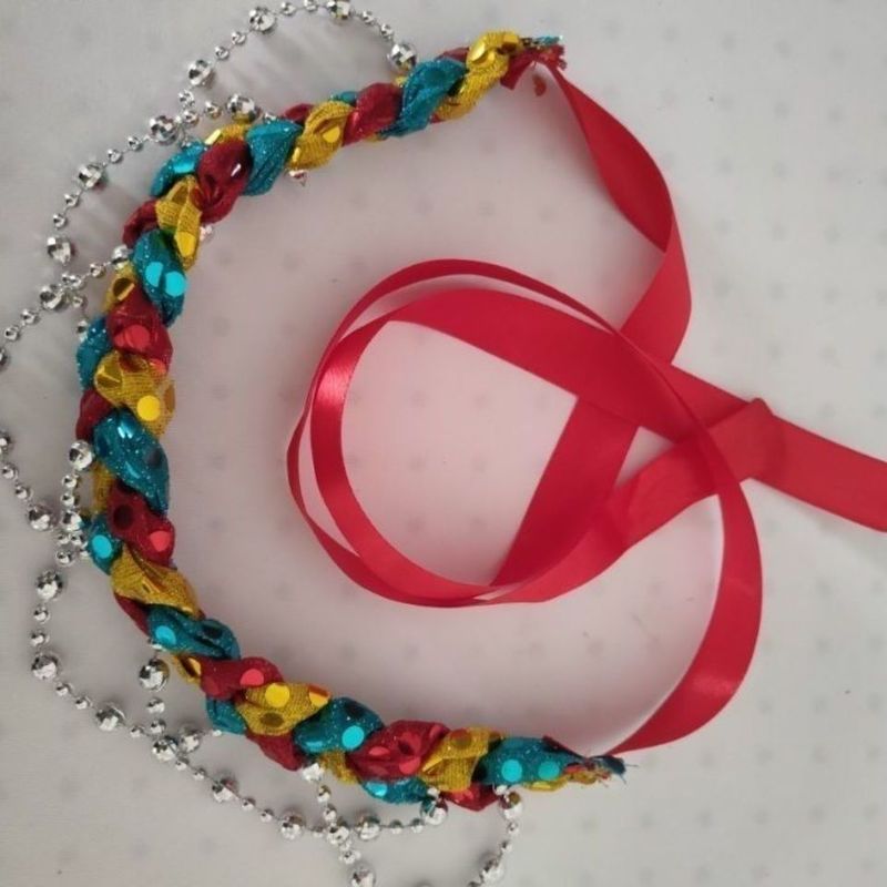Sequin Tibetan headwear for stage performances, ethnic dance, square dance, and Yangko dance, adjust