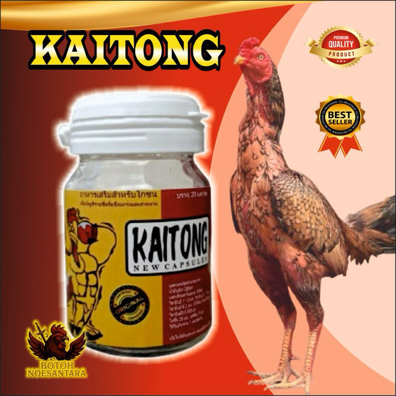 Kaitong dopping Ayam Laga 50 Kapsul  TERLARIS Aura Hyper