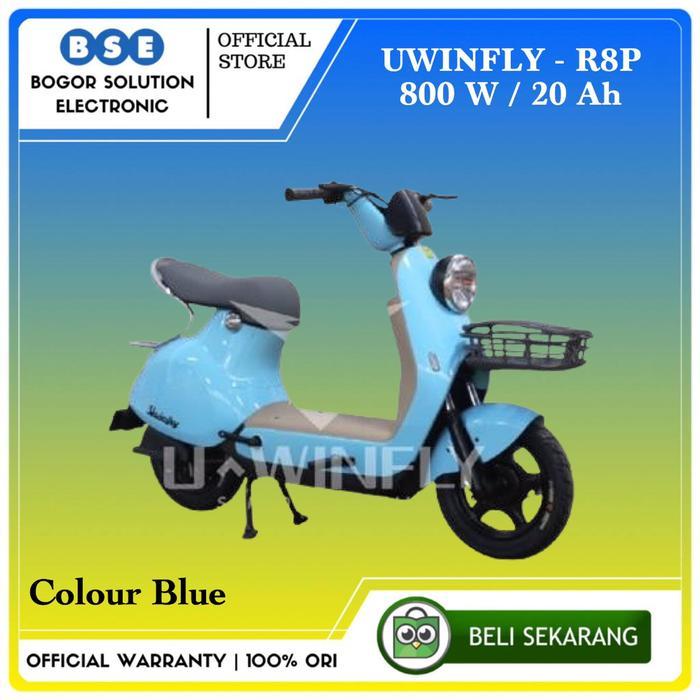 SELIS UWINFLY R8 SEPEDA LISTRIK UWINFLY R8P 800W/20Ah - BLUE