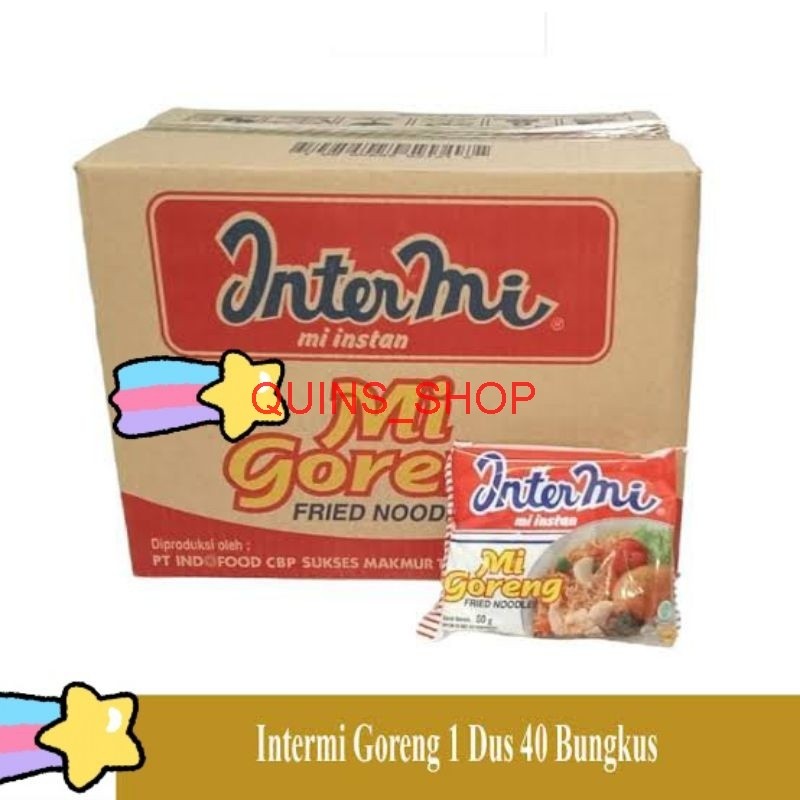 Intermie goreng 1dus isi 40pcs / Intermie goreng original 1 dus murah QUINS SHOP
