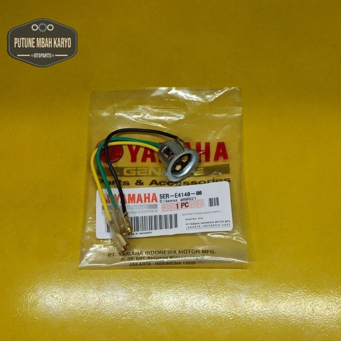 Fitting Fiting Lampu Soket Lampu Depan Motor Mio Vega R Jupiter Z 5TL