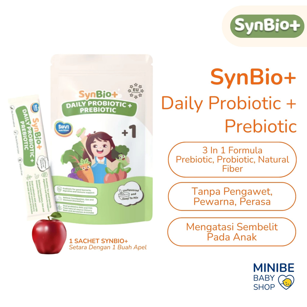 Synbio+ Untuk Pencernaan Anak Dengan Probiotik + Prebiotic