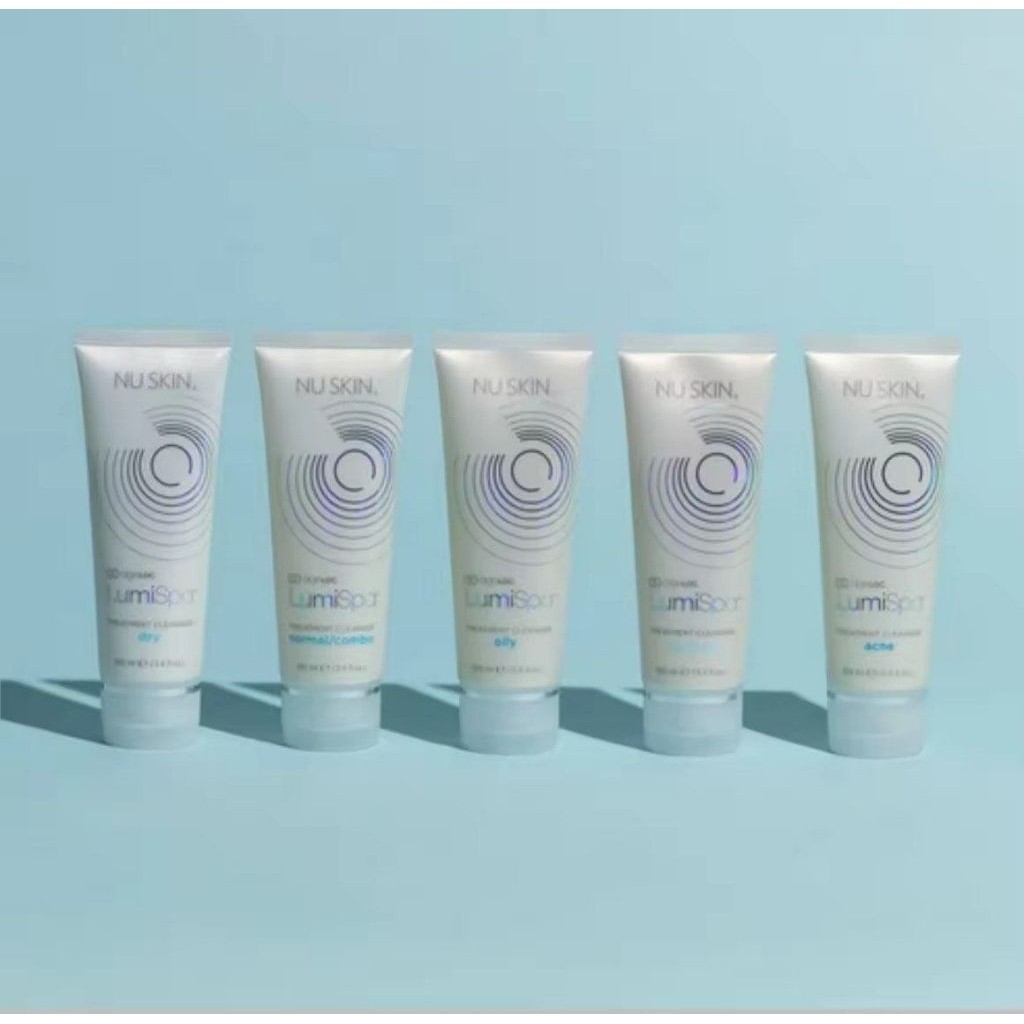 Zinia Nu Skin AgeLOC LumiSpa Cleanser Untuk Kulit Berjerawat/Normal/Kering/Berminyak/Sensitive Pembe