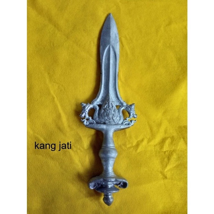 kadga naga kembar bhn alloy bkn keris perunggu sepuh majapahit mataram murah seindonesia